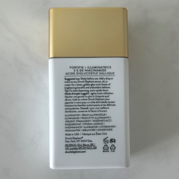 Drunk Elephant B-Goldi™ Bright Illuminating Drops with 5% Niacinamide - Picture 2 of 2